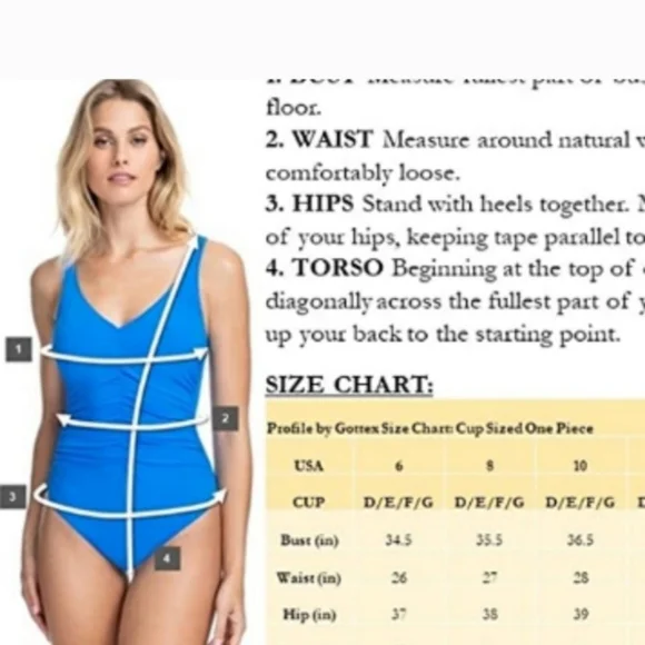 Gottex black and white tropical one piece swimsuit - Picture 7 of 13